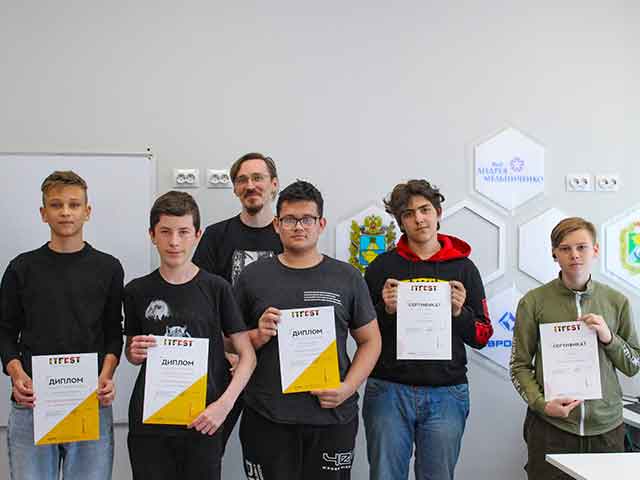 Ученики «Кванториума» Невинномысска успешно выступили на IT-фесте